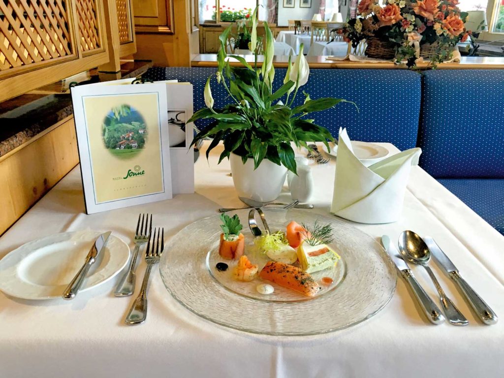 Hotel Sonne Baiersbronn: Speisen und Genießen!